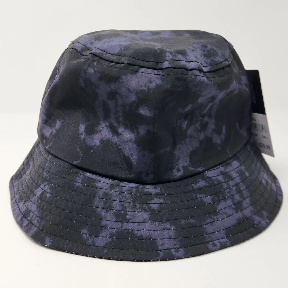 Los Angeles LA Lakers Bucket‎ Hat Tie Dye Black Blue One Size Fits NBA Official